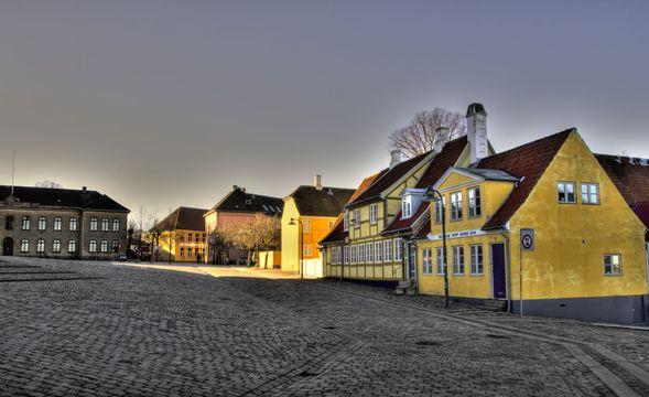 Billede af Roskilde by
